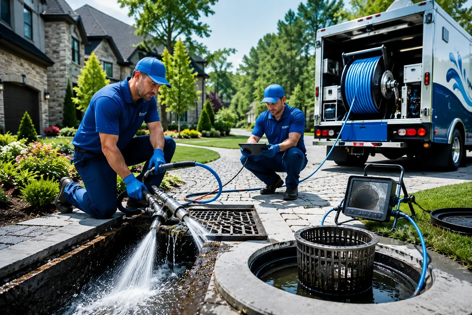 Local outdoor drain cleaning professionals in Groves, TX